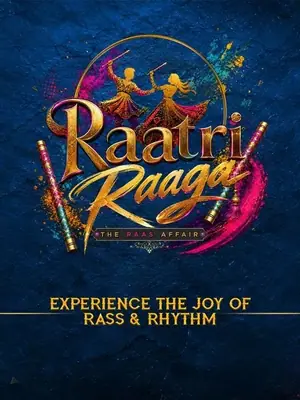 Raatri Raaga - The Raas Affair at JLN Stadium poster