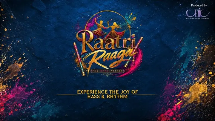 Raatri Raaga - The Raas Affair at JLN Stadium poster