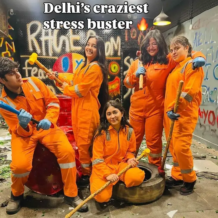 Rage Room Date at Rage Cage Delhi poster