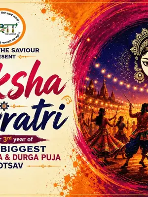 Raksha Navratri Garba Dandiya Mahotsav 3.0 poster
