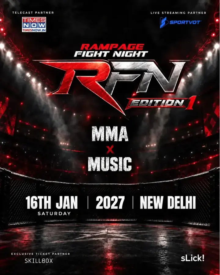 Rampage Fight Night poster