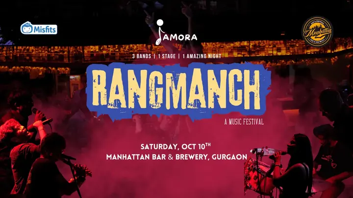 RangManch - A Music Festival by Jamora and Misfits poster