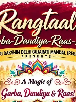Rangtaali Delhi's Authentic Garba & Dandiya Nights poster