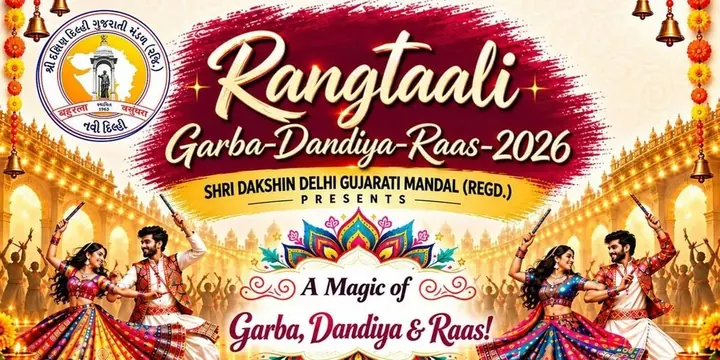 Rangtaali Delhi's Authentic Garba & Dandiya Nights poster