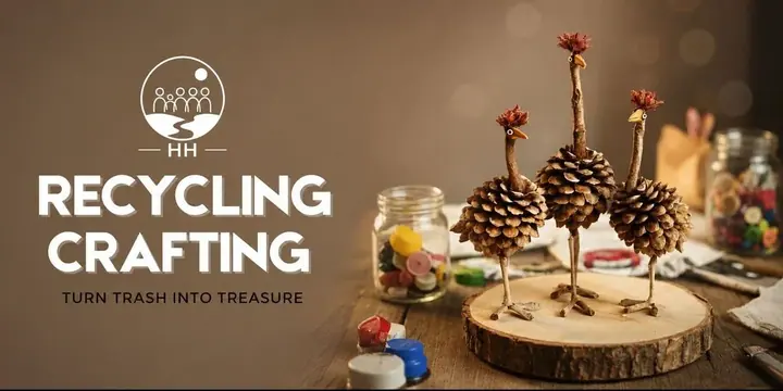 Recycling Crafting poster