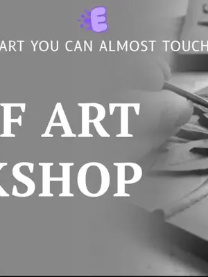 Relief Art Workshop poster