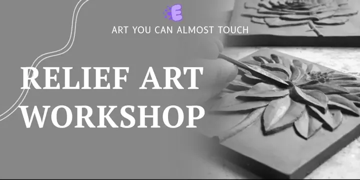 Relief Art Workshop poster