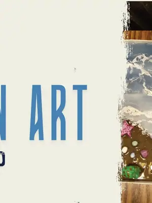 Resin Art Workshop poster