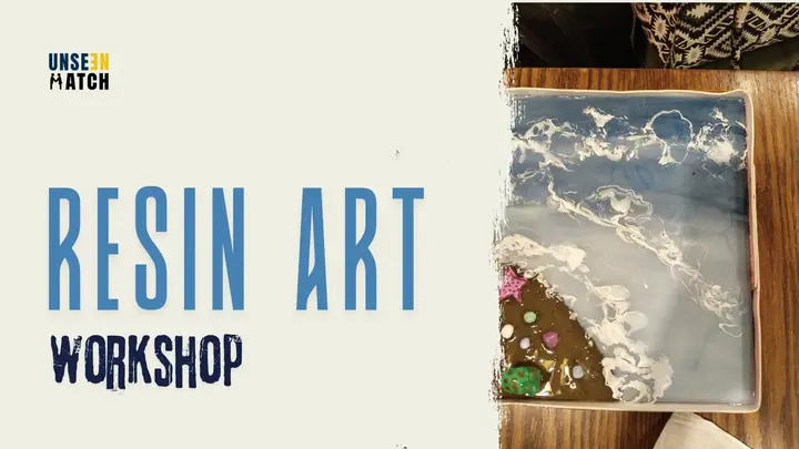 Resin Art Workshop poster