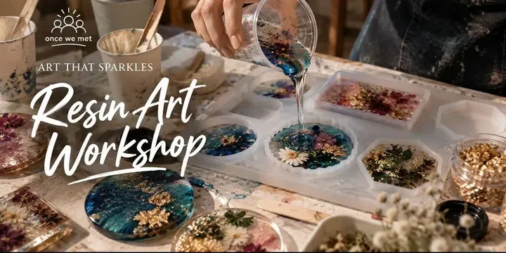 Resin Art Workshop poster