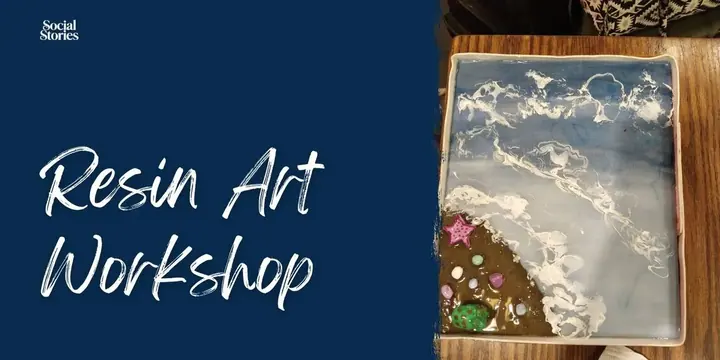 Resin Art Workshop poster