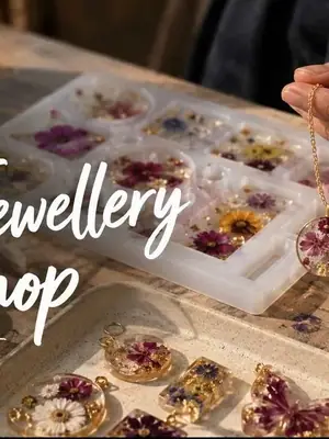 Resin Jewellery Workshop poster