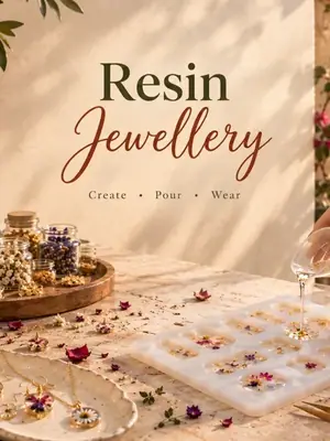 Resin Jewellery Workshop poster