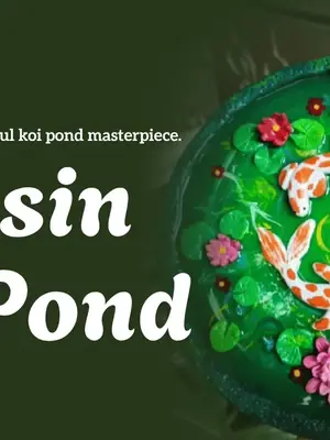 Resin Koi Pond Workshop poster