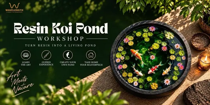 Resin Koi Pond Workshop poster