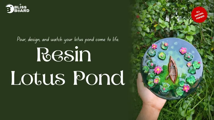 Resin Lotus Pond poster