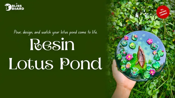 Resin Lotus Pond poster
