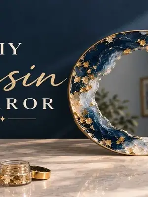 Resin Mirror Workshop poster