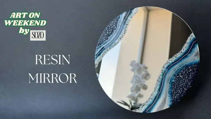 Resin Mirror Workshop poster