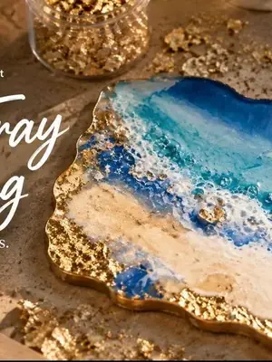 Resin Tray Making poster