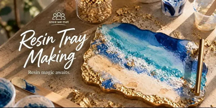 Resin Tray Making poster