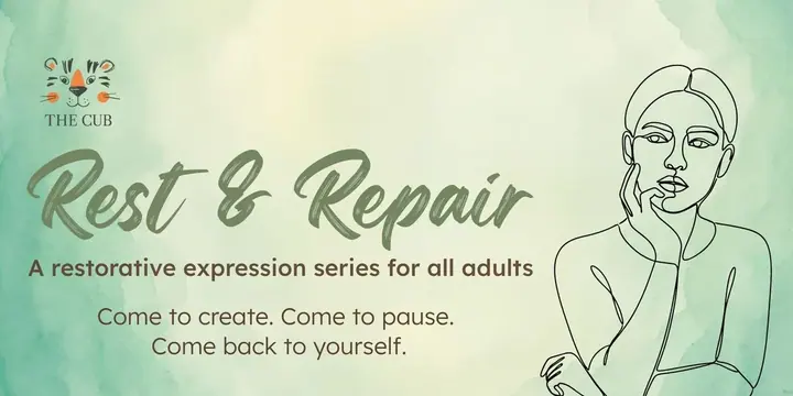 Rest & Repair Workshop poster