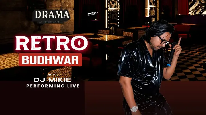 Retro Budhwar with DJ Mikie poster