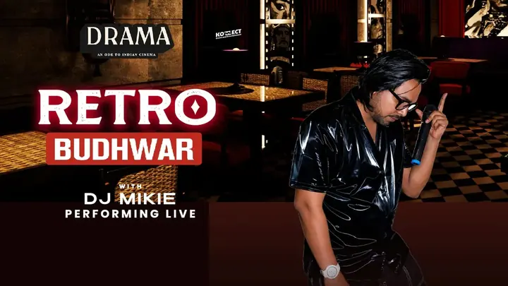 Retro Budhwar With DJ Mikie Performing Live poster