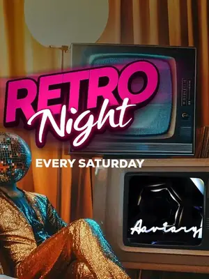 Retro Night poster