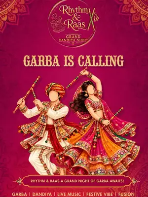 Rhythm & Raas – Grand Dandiya Night 2026 poster