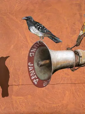 Samvad – Solo Exhibition by Rajni Dhyani poster