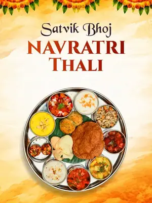 Satvik Bhoj – Navratri Thali poster