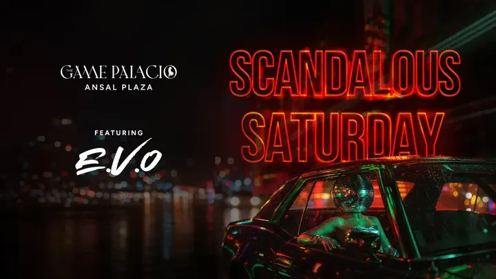 Scandalous Saturday at The Game Palacio poster