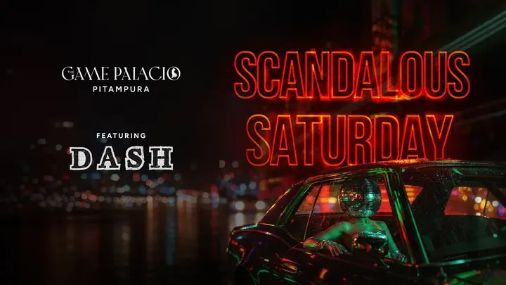 Scandalous Saturday at The Game Palacio poster
