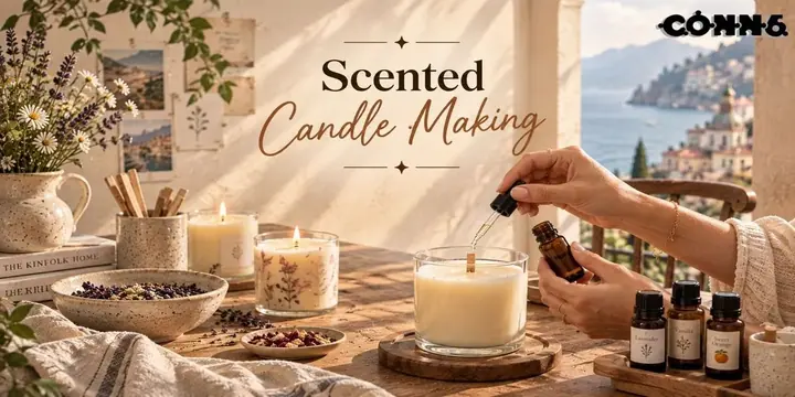 Scented Candle Making Workshop poster