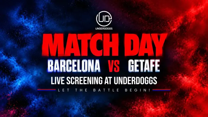 Screening of Barcelona vs Getafe poster