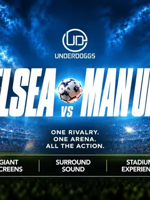 Screening of Chelsea vs Manchester United poster