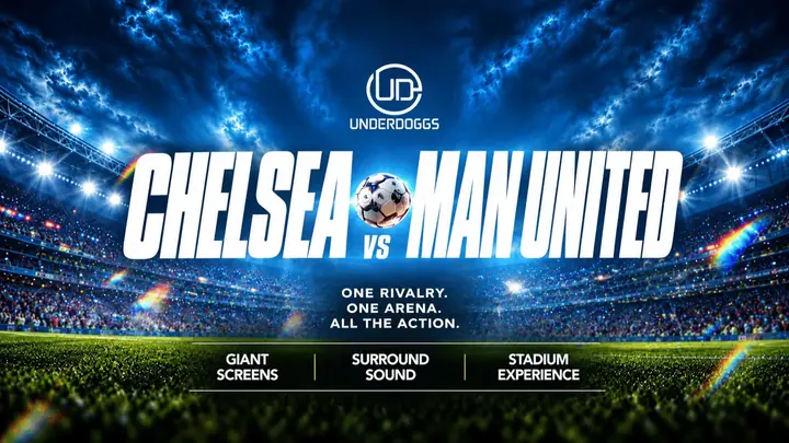 Screening of Chelsea vs Manchester United poster