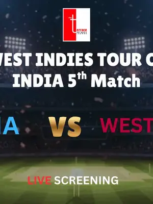 Screening of India vs West Indies 5th T20 Match poster