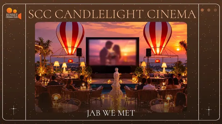 Screening of Jab We Met – SCC Candlelight Cinema poster