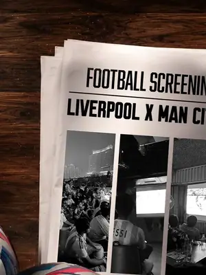 Screening of Liverpool vs Man City | Live Football poster