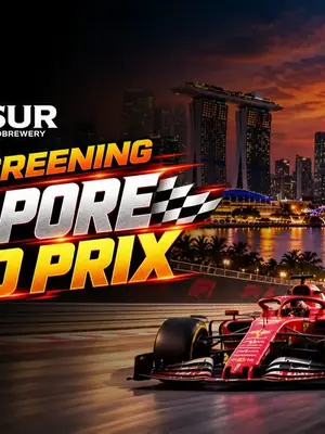 Screening of Singapore GP poster