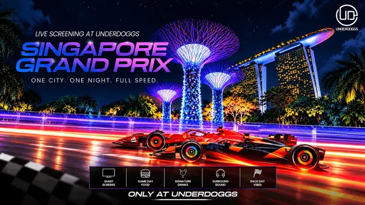 Screening of Singapore Grand Prix poster