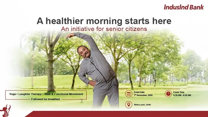 Senior Citizen Wellness Program poster