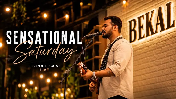 Sensational Saturday feat. Rohit Saini Live poster
