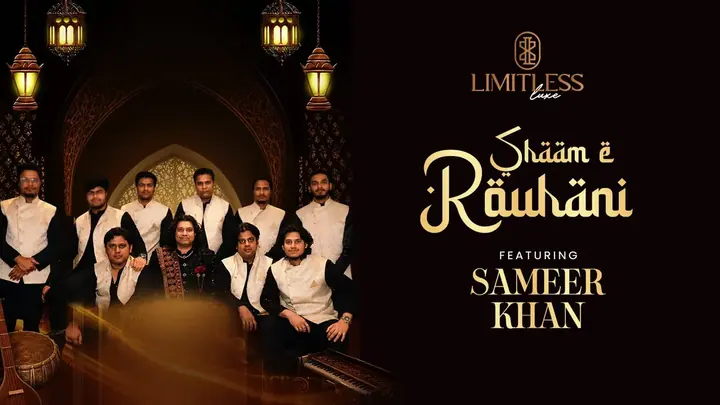 Shaam E Rouhani ft. Sameer Khan poster