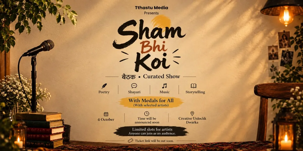 Sham Bhi Koi – Curated Show poster