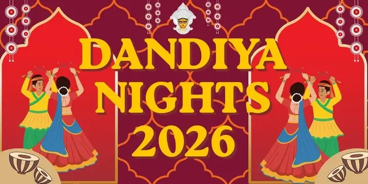 Sky Heart Dandiya Fest poster