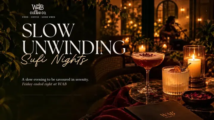 Slow Unwinding: Sufi Nights at WAB poster