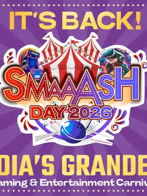 Smaaash Day: Grandest Gaming & Entertainment Carnival poster